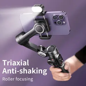 AOCHUAN Smart XE 3-Axis Gimbal Handheld Stabilizer for Smartphone with Fill Light
