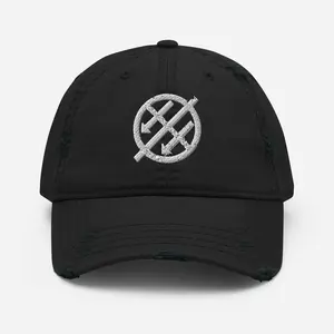 Anti-Christian National Fascist Distressed Dad Hat