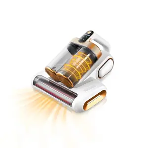 Mattress Vacuum Cleaner, Bed Vacuum with 13000pa Powerful Suction 253.7nm UV-C Light, 18000 RPM/Min Brushroll, Cordless Handheld Vacuum with Dual Bins for Dust, Pet Hair,etc Home Cleaning Machine Deep Cleaning Machine