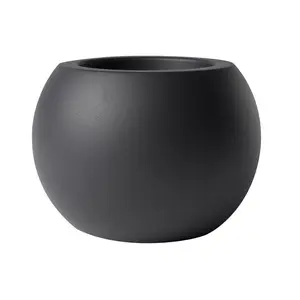Avera Home Goods 8 in. Sphere Planter, Black Avera Home Goods 8 in. Sphere Planter, Black