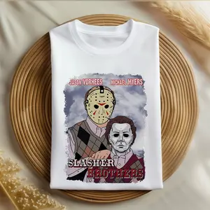 Step Brother The Slasher Version Halloween Tee Tshirt