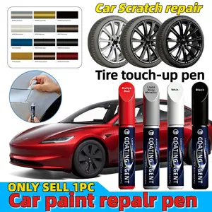 Car Scratch Repair Tool Set, Transparent Body Paint Application Kit, Durable and Easy to Use Design, Perfect for Minor Scratches