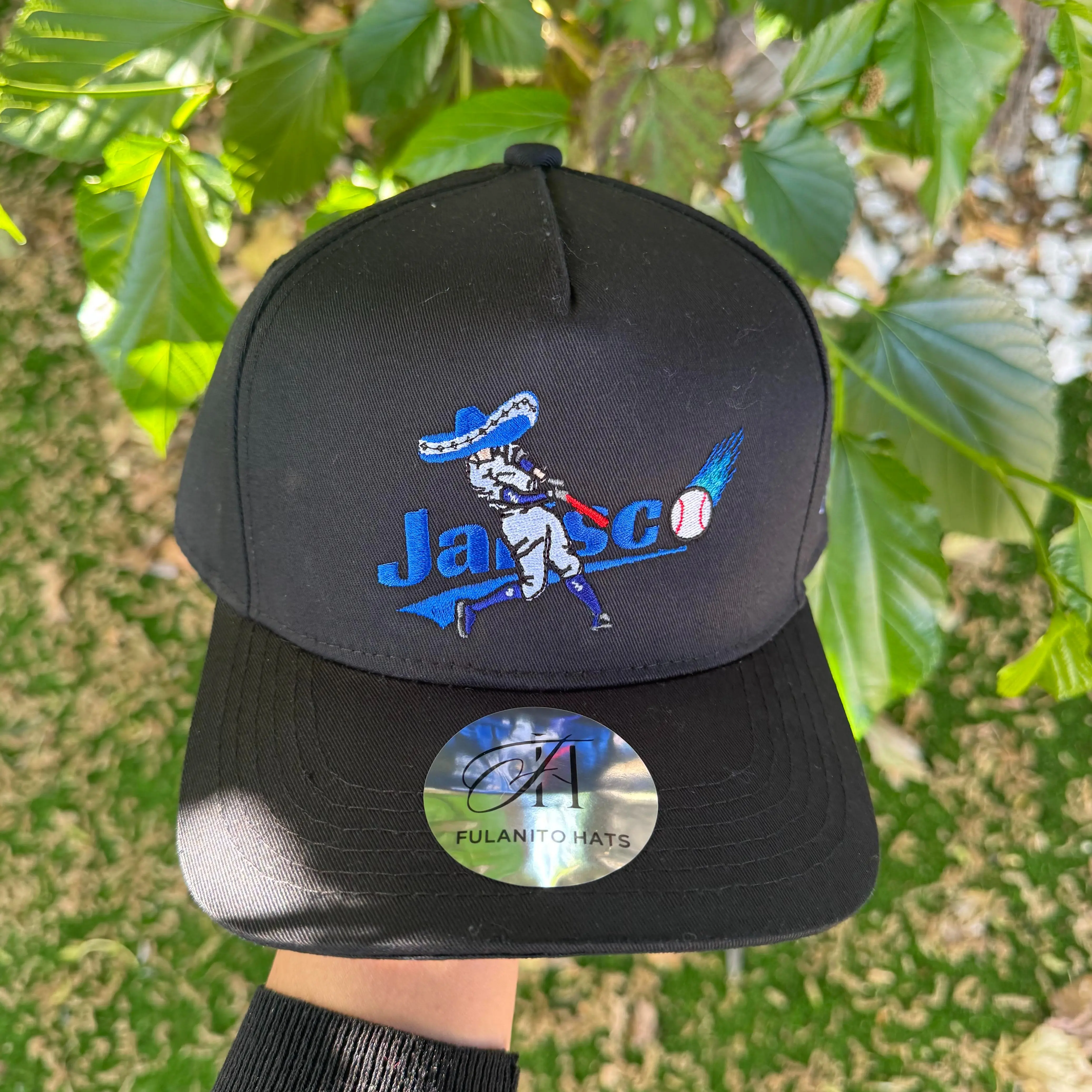 "Los Charros de Jalisco" Hat (Black)