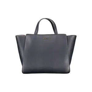 Tommy Hilfiger Blue Polyester Handbag