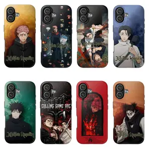 Jujutsu Kaisen JJK Season 3 Execution Anime Manga Tough Phone Case. Japanese Otaku Aesthetic Heavy Duty Shockproof Protective Smartphone Cover for iPhone 17 Pro Max 16 Air 15 14 13 12 11. Gift.