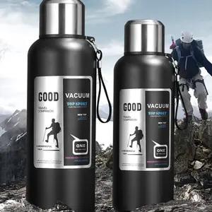 600ml Large-Capacity Insulated Stainless Steel Tea Cup & Coffee Kettle Thermos Flask | Travel Mug