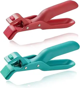 Two-tone two-piece set hot plate clamp kitchen gadget kitchen tongs microwave silicone tongs kitchen clips for cooking kitchen appliances