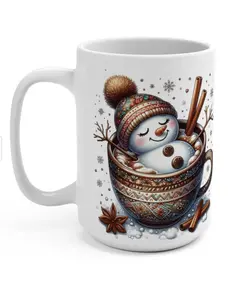 Snowman Hot Cocoa Mug