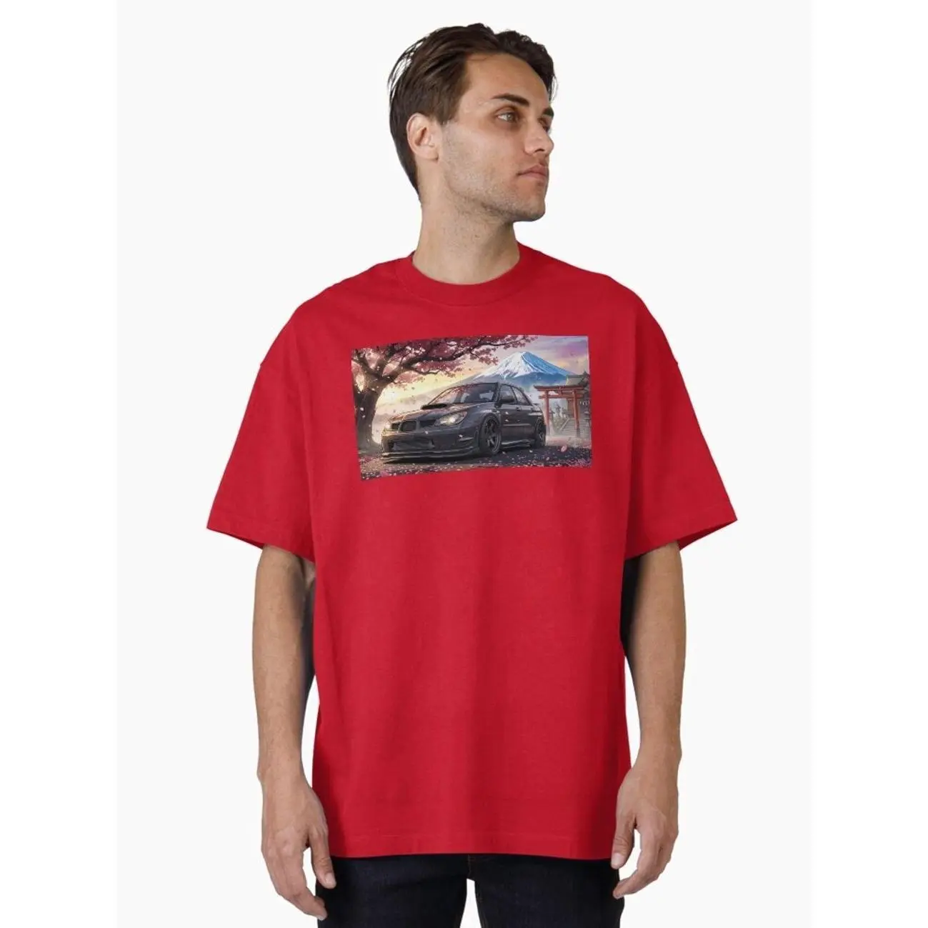 JDM Graphic for Auto Enthusiasts Subaru Wrx   T-Shirt , Street Racing & Car
