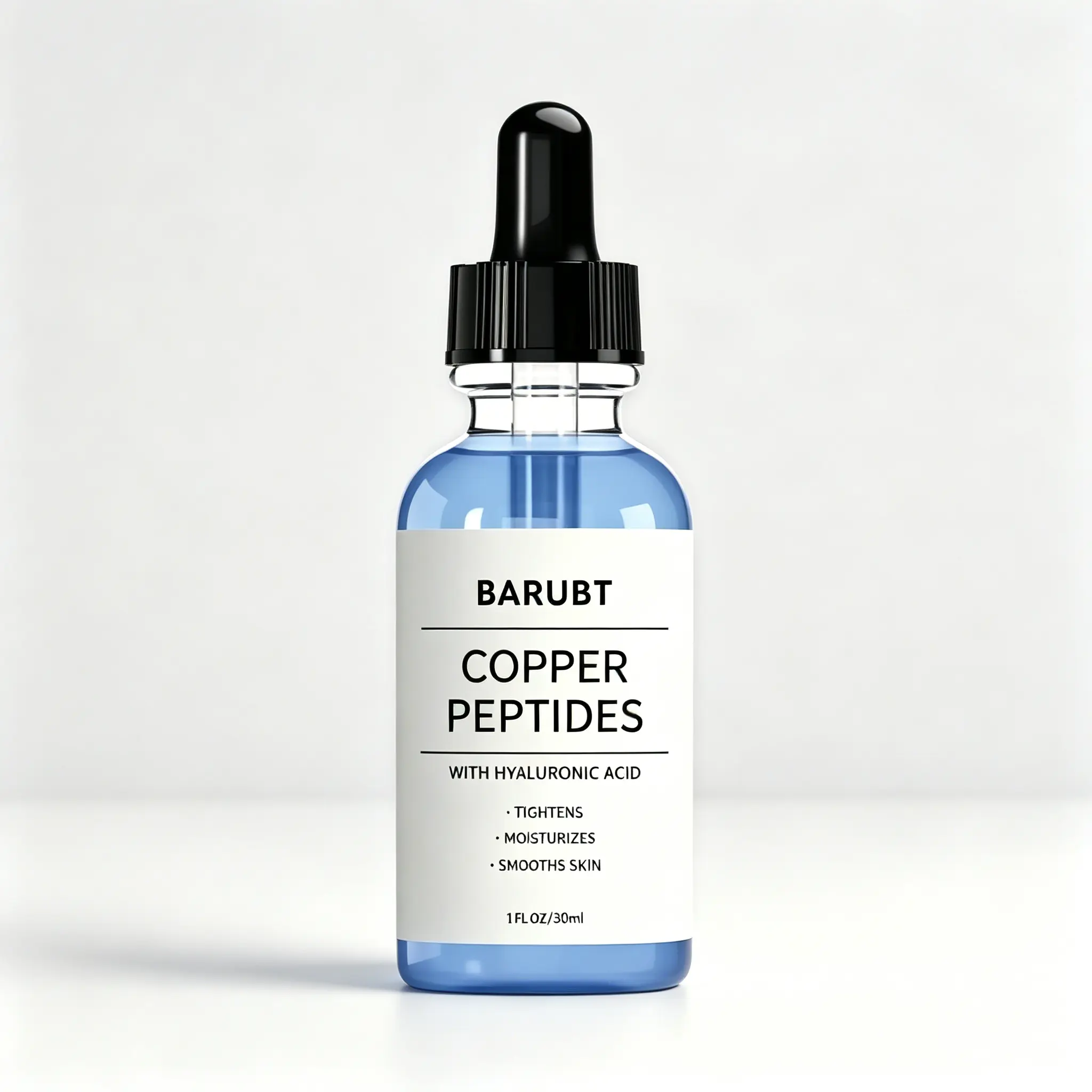 Copper Peptides Daily Face Serum 30ml Hydrating Moisturizing Refines Skin Texture Firms & Evens Skin Tone Lightweight Daily Skincare