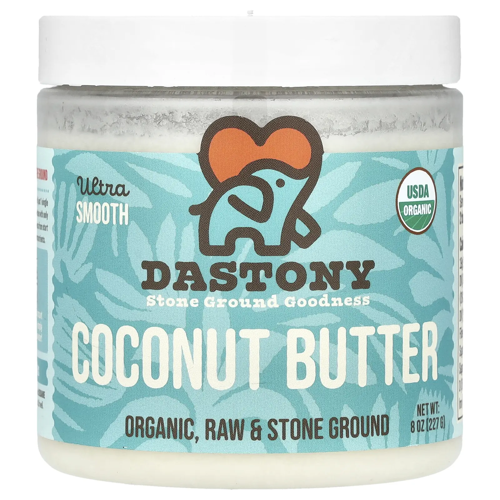 Dastony Organic Coconut Butter, Ultra Smooth, 8 oz (227 g)