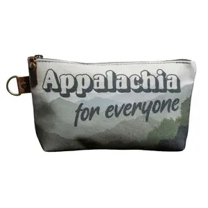 Appalachia for everyone! | Hand Printed Canvas Everyday Pouch