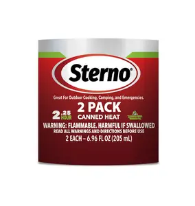 2.25 Hour Sterno 2-pack Outdoor Canned Heat - 8/case
