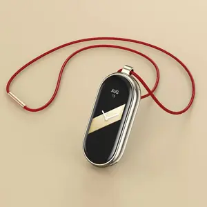 9 10 Strap Necklace for Smart Band 8 NFC Bracelet 8 Smart Watch Neck Decoration Pendant Band 8 Accessories Red Cord