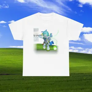 Roblox Frutiger Aero Meme Graphic T-Shirt