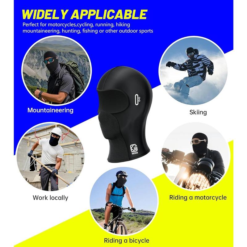 Balaclavas Face Mask with Glasses Holes for Men Women, Shiesty Masks, Summer Cooling Neck Gaiter Ice Silk UV Protection Lightweight for Motorcycle Cycling Ski Work