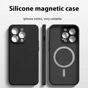 Liquid Silicone Magnetic Phone Case