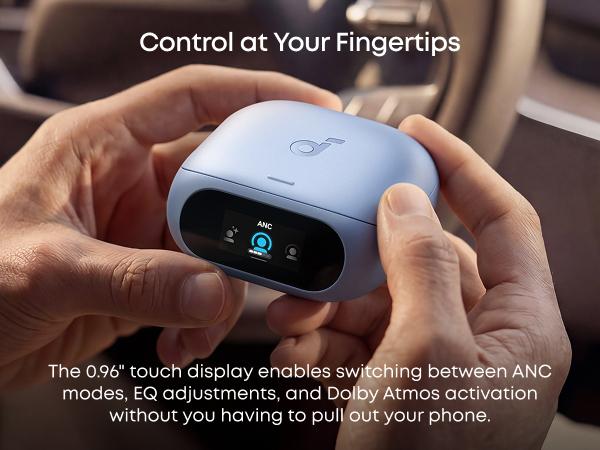 soundcore Liberty 5 Pro by Anker True Wireless Earbuds - Guinness World Records-Certified Call Quality, ANKER Thus AI Chip, Active Noise Cancelling (ANC Headphone), In-Ear Bluetooth Earbuds, Crystal-Clear Calls for Noisy Environments