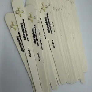 Lima de madera grano 100/180 paquete de 25 unidades  Ideal para manicura ,limar unas naturales,tambien es una herramienta ideal para perfeccionar y definir tus trabajos en reversas