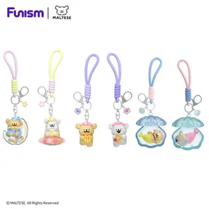 Maltese Keychain Cupid