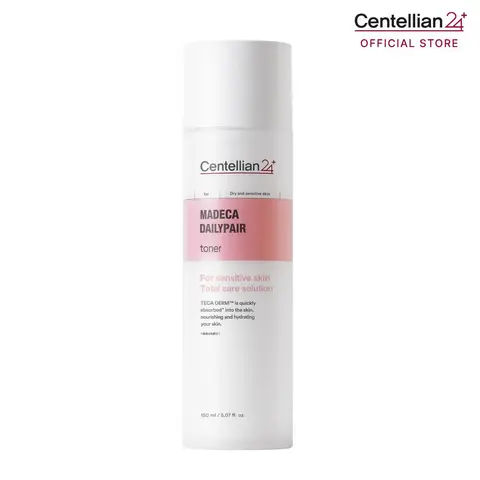 [Centellian24] Madeca Daily Repair Toner 150ml - 10,000ppm TECA DERM + Fermented Centella Asiatica, 30 Months Shelf Life, Moisture & Hydrate, Skin Barrier Care, Soothing, Firming, Radiance for Adults, Korean Skincare Toner