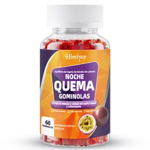 NOCHE QUEMA GOMINOLAS Gummies - Super Evolution Supplement - Antioxidant - Contains green coffee beans, lemon mint, melatonin, and sempervivum.