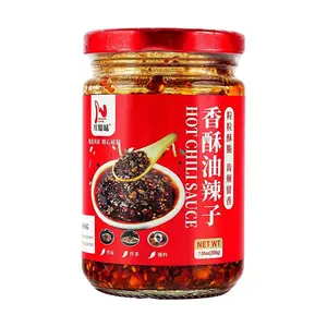 Sichuan Chili Crisp Oil 200g - Crispy Fried Chili Flakes for Noodles, Rice, Salads - Authentic Chinese Flavor