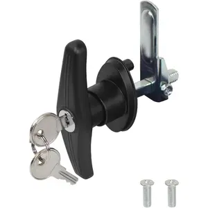 Truck Cap Camper ShellHandle Lock Latch Replacement Parts, Truck Bed Topper Door Locking Kit Accessories with Keys - Left Lock