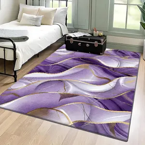 Velvet soft and comfortable patterned printed carpet, home decorative rug, suitable for multiple scenarios, available in various sizes, soft and non-shedding.