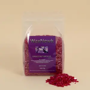 Wax Sample 2.2LB / 1kg Waxnewk violet rosin free Hard Wax Bean Beauty Salon Quality Hair Removal Depilatory Wax