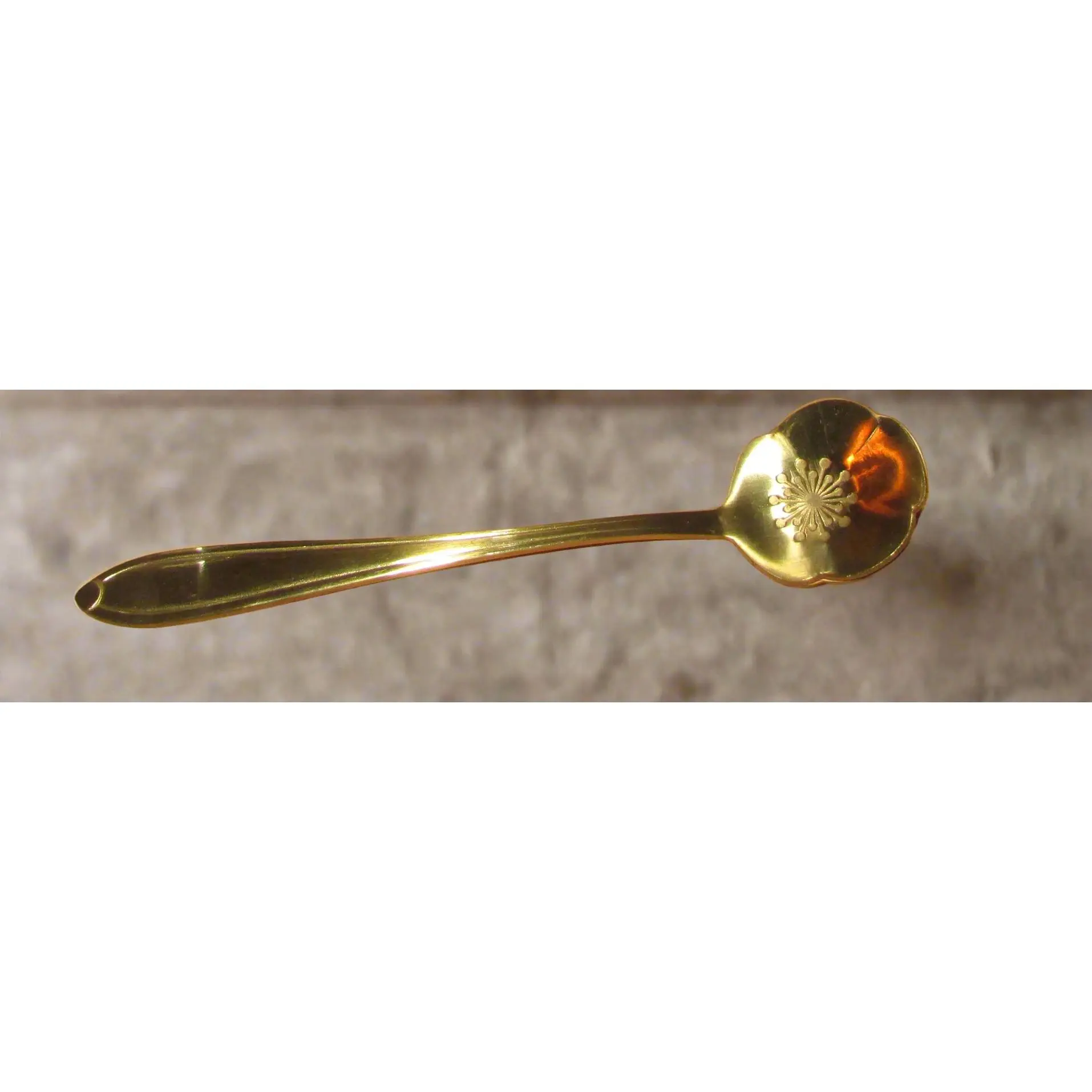 Golden Sol Flower Spoons