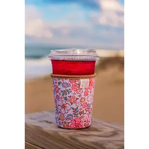 Sweet Peony Iced Coffee Drink Sleeve