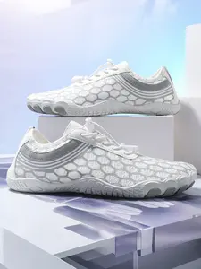 Men's Outdoor Hiking Shoes, Quick-Dry Breathable Water Shoes, Non-Slip Slip-On Casual Shoes for All Seasons, Sporty PU Leather