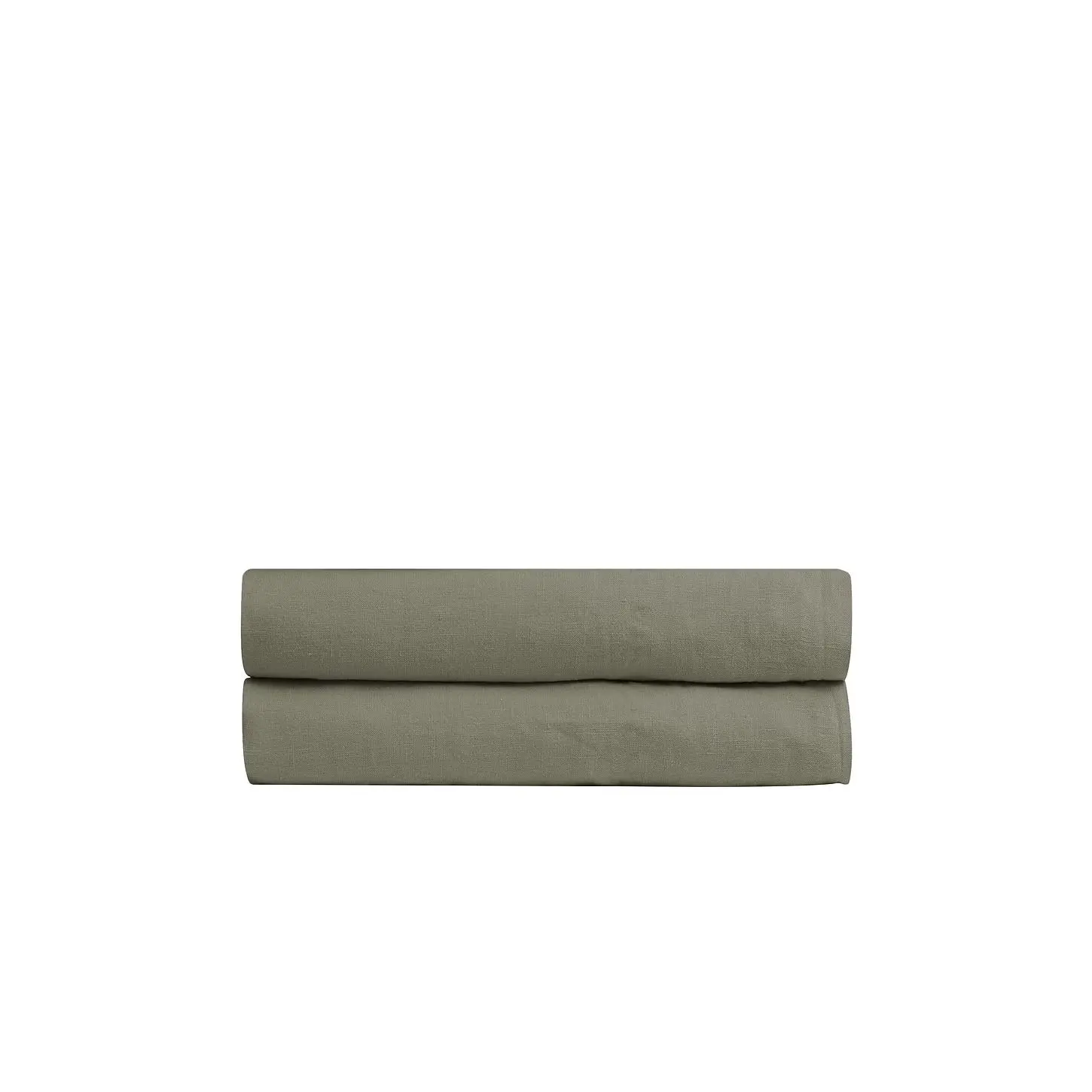 Parachute Linen Fitted Sheet in Moss Parachute Linen Fitted Sheet in Moss