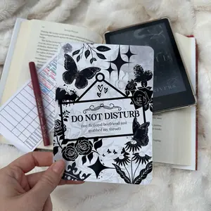 Do Not Disturb BW Paperwhite Kindle Insert - For Book Lovers