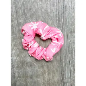 Pink Flamingo Scrunchie