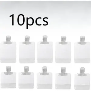 10pcs Refillable Travel Size Liquid Bag, Cosmetic Empty Squeeze Bag, Portable Packaging Leak-proof Bag for Toiletries Soap Liquid Lotion Shampoo