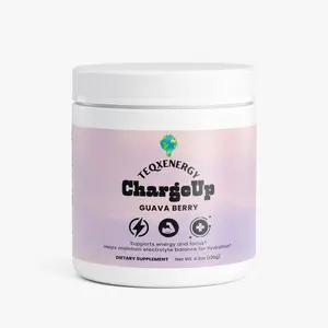 TeqenX ChargeUp - Clean Focus Energy Guava Berry