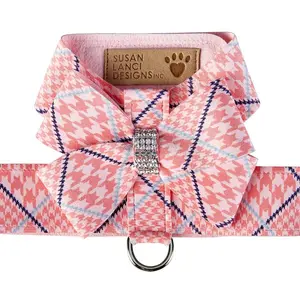 Glen Houndstooth Nouveau Bow Tinkie Harness