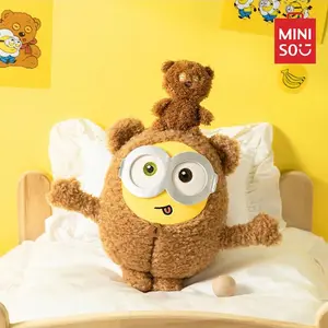 Miniso Holiday Special Bob+Tim 11in. Minions Plush Toy - The Adorable Collectible of the Season