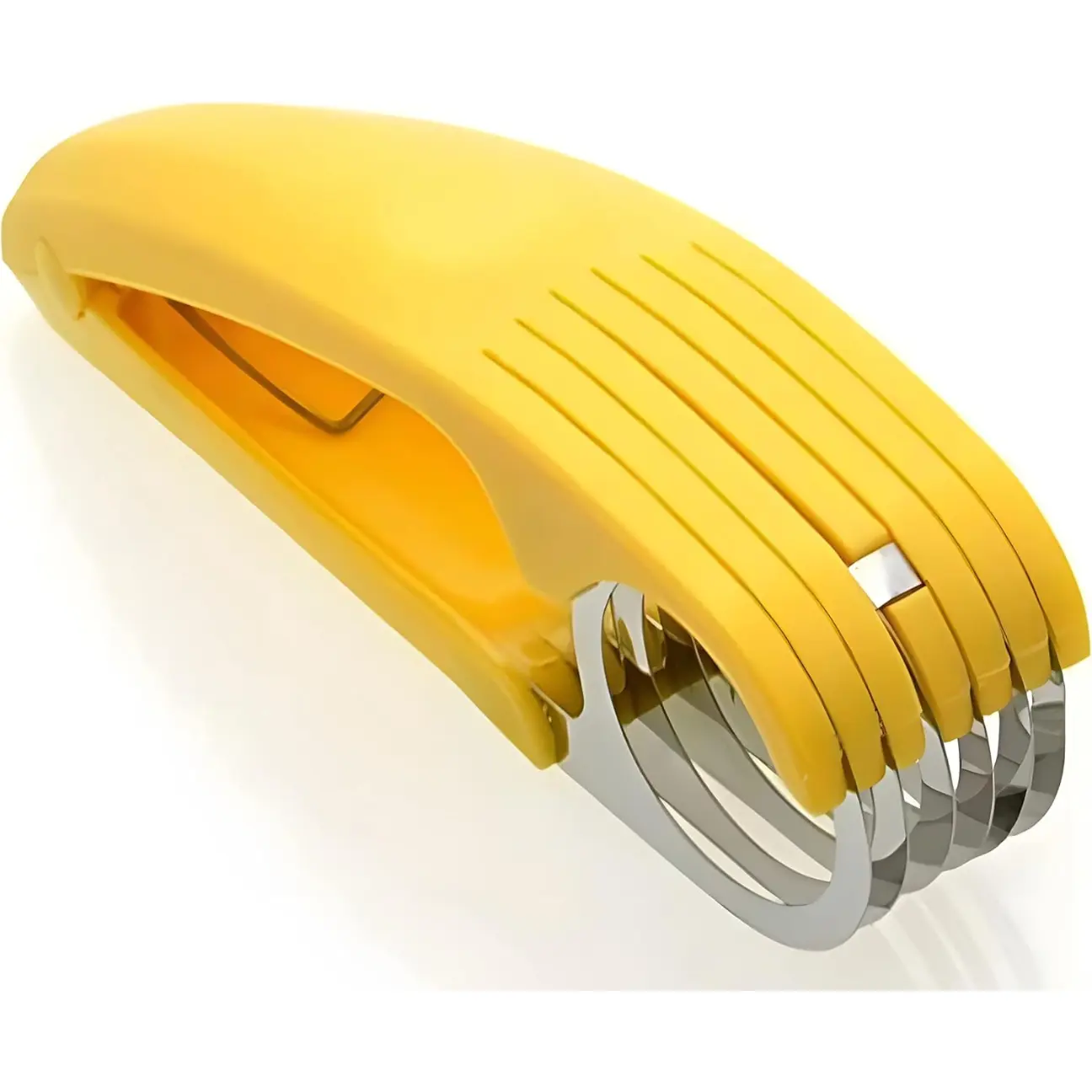 Banana Slicer - Quick and Safe Banana Cutter for Even Slices, Easy Kitchen Gadget for Kids and Adults Fruit Utensils