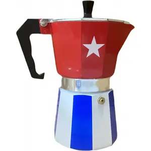 Coffee Pot Moka Pot |   Traditional Stovetop Espresso Maker for Authentic Cafe Cubano