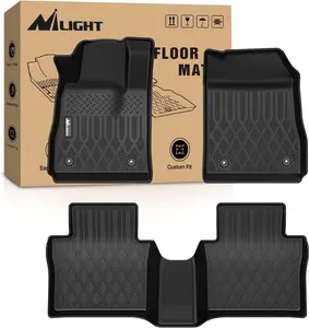 Nilight TPE Floor Mats for Chevy Impala 2014 2015 2016 2017 2018 2019 2020 All Weather Custom Fit Heavy Duty Floor Liners Car Accessories