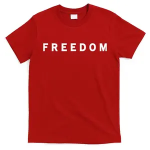 October 14th T-shirt, We Wear Red Shirt, Freedom Graphic Design Tee, Unisex Graphic Cotton Tops