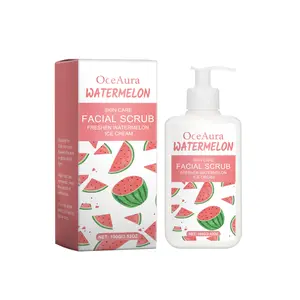 OceAura Gentle Exfoliating Scrub Gentle Cleansing and Moisturizing Facial Delicate and Soft Skin Scrub