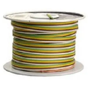 Coleman Cable 51564-03-18 100 ft. 4 Conductor Trailer Light Hook Up Wire Coleman Cable 51564-03-18 100 ft. 4 Conductor Trailer Light Hook Up Wire