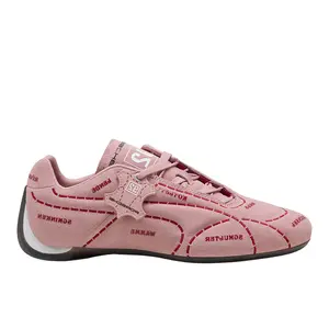 PUMA Mens Porsche Legacy Future Cat Sau Lace Up Sneakers Shoes Casual - Pink