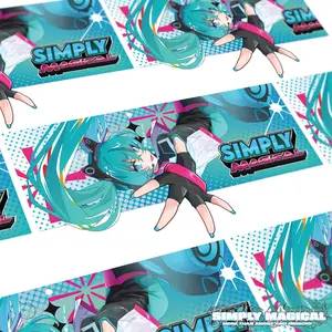 Sonic Racing x Miku Vinyl Automotive Sticker / Car Decal (UV and Water Resistant)