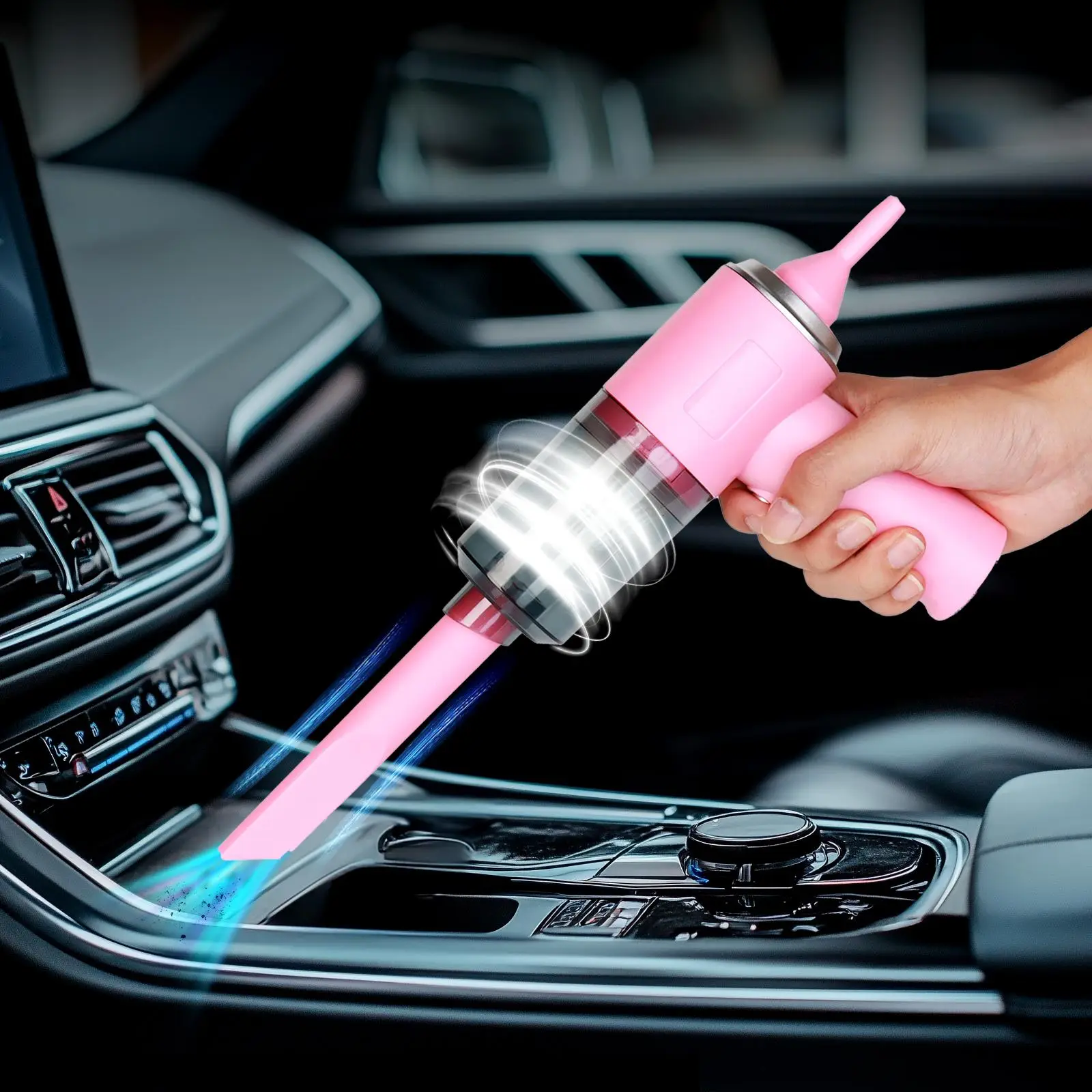 Wireless Car Vacuum Cleaner, Handheld Car Dust Collector, Multifunctional Car Interior Cleaning Tool, Car Interior Care Tool
