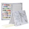 Sohochic 160+-Piece Detachable Colorful Artificial Nail Tips Sample Book - Nail Tech Supplies with 240-Piece Color Display Chart, Portable Book-Style Manicure Tool for Technicians